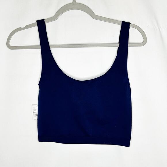 FREE PEOPLE Intimately Navy Tank Top NWT in M/L - Picture 7 of 7